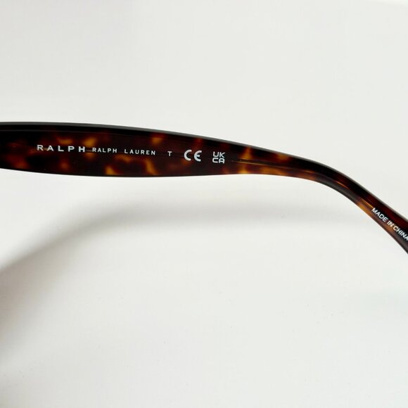 Ralph RA5191 1378/13 Cat Eye Sunglasses 55mm Dark Havana Brown Gradient Women's - Picture 5 of 6
